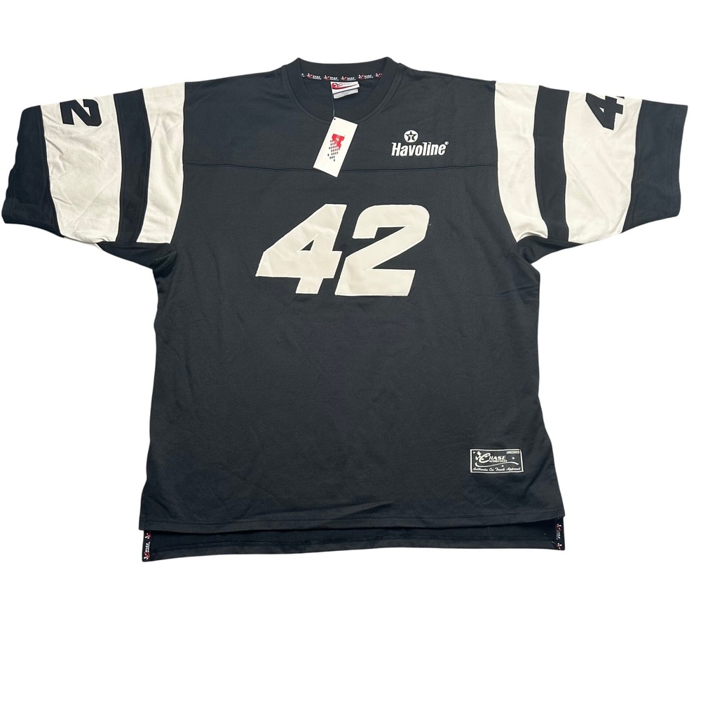 Chase Authentics Jamie McMurray #42 Havoline NASCAR Jersey Mens XL Black NWT
